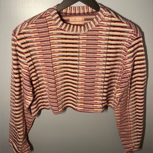 Urban Outfitters Colorful cropped sweater - XS